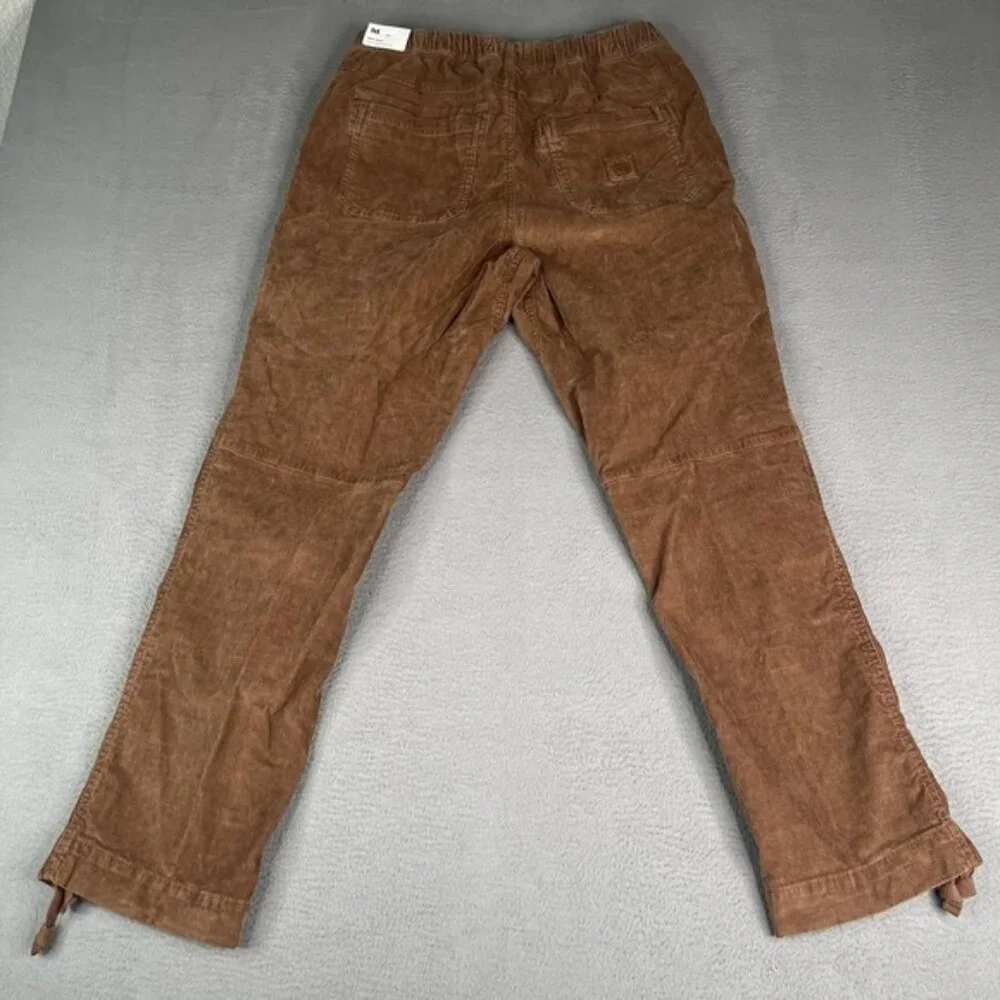 Alpine Design Hike Corduroy Pants Womens Medium Brown Roasted Coffee Outdoor New
